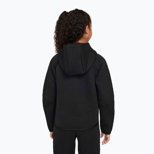 Gyerek pulóver Nike Sportswear Tech Fleece black/black/black
