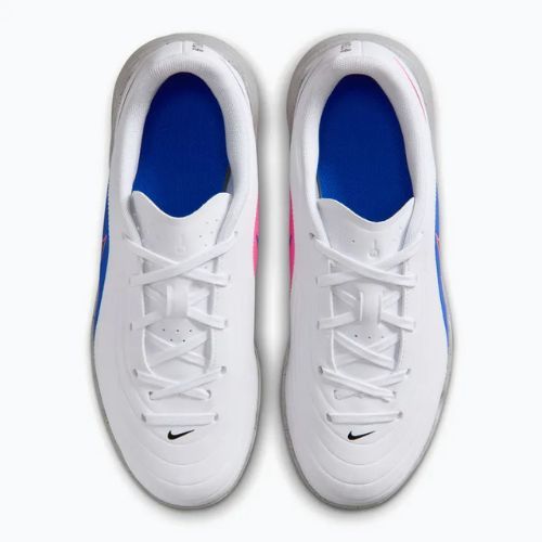 Gyerek focicipő Nike Tiempo Maestro Club Jr IC white/racer blue/pink blast/black