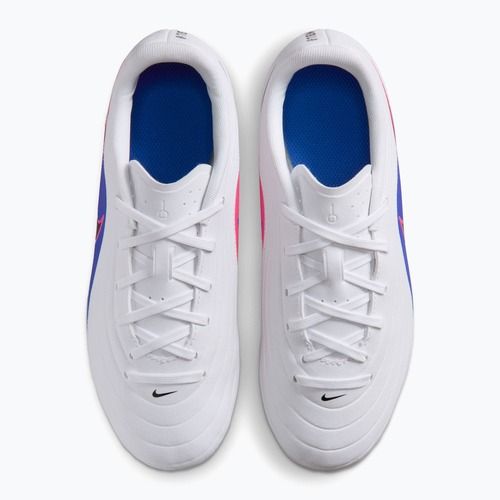 Gyerek focicipő Nike Tiempo Maestro Club Jr FG/MG white/racer blue/pink blast/black