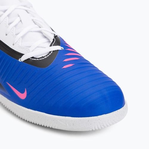 Férfi beltéri futballcipő Nike Phantom 6 Low Club IC racer blue/white/pink blast