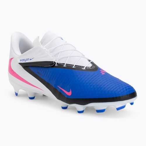 Férfi focicipő Nike Phantom 6 Low Academy EasyOn FG/MG racer blue/white/pink blast