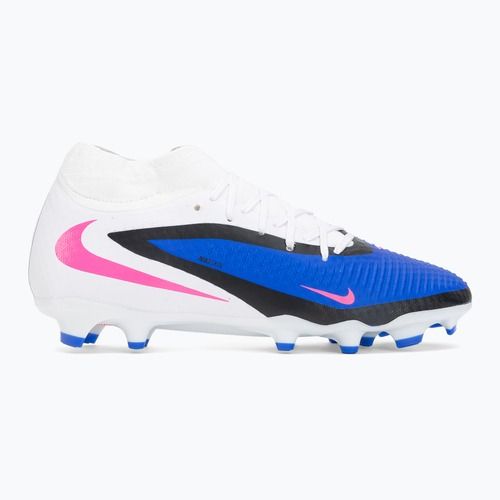 Férfi focicipő Nike Phantom 6 High Academy FG/MG racer blue/white/pink blast