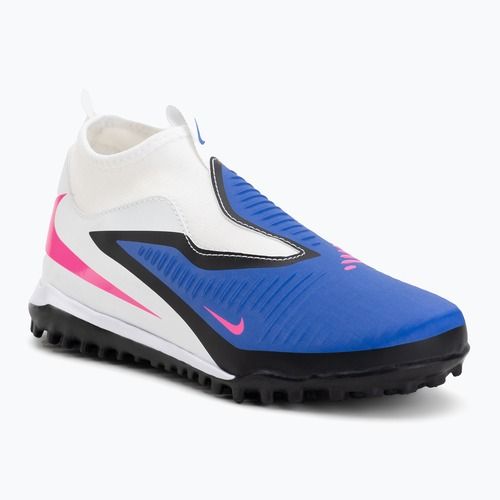 Gyerek focicipő Nike Phantom 6 High Academy TF racer blue/white/pink blast