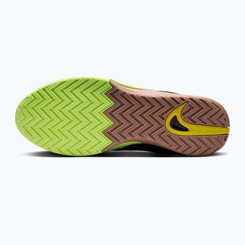 Férfi kosárlabdacipők Nike Street Flare black/light lemon twist/desert dust/black