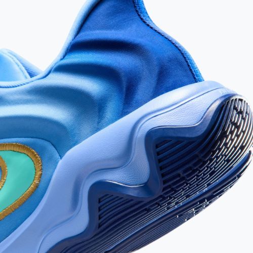 Férfi kosárlabdacipő Nike Giannis Immortality 4 royal pulse/deep royal/volt/hyper turquoise