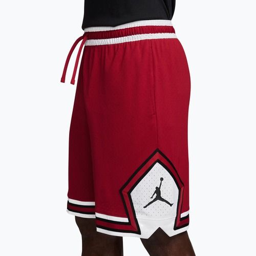Férfi kosárlabda nadrág Jordan Sport Dri-FIT 9" Diamond gym red/white/gym red