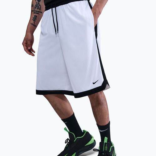 Férfi kosárlabda rövidnadrág Nike DNA Academy Dri-FIT 11" white/black/black