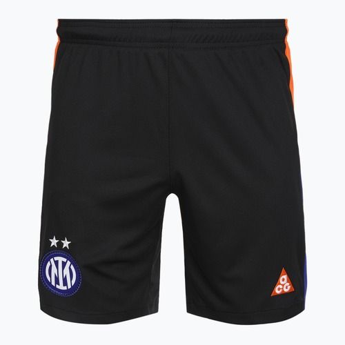 Férfi labdarúgó rövidnadrág Nike Inter Milan Stadium SE black/safety orange