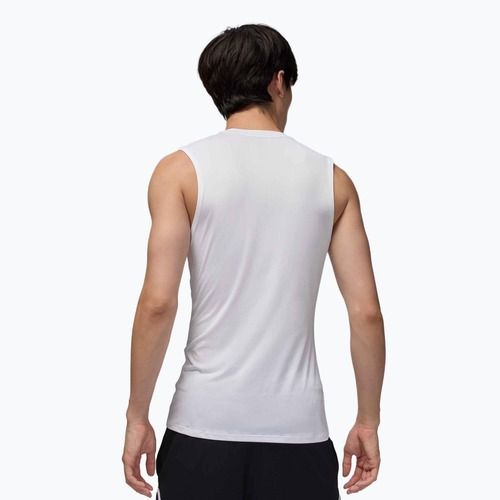 Férfi termoaktív póló Jordan Sport Dri-FIT white/black