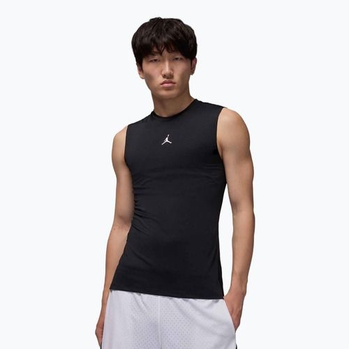 Férfi termoaktív póló Jordan Sport Dri-FIT black/white