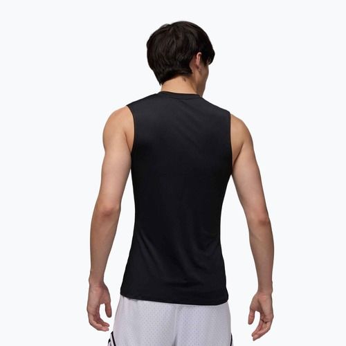 Férfi termoaktív póló Jordan Sport Dri-FIT black/white