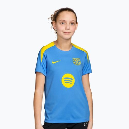 Gyerek focimez Nike FC Barcelona Strike SE Jr university blue/opti yellow