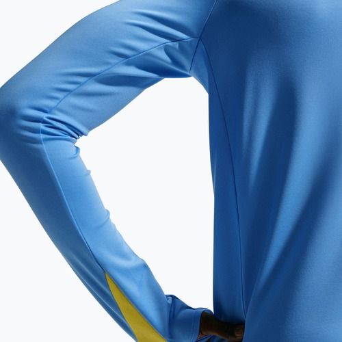 Férfi hosszú ujjú futball edzőfelső Nike FC Barcelona Strike Fourth Knit Drill Top university blue/opti yellow