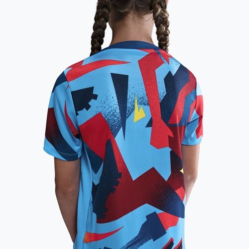 Gyerek futballmez Nike FC Barcelona Academy Pro SE Pre-Match Jr university blue/opti yellow