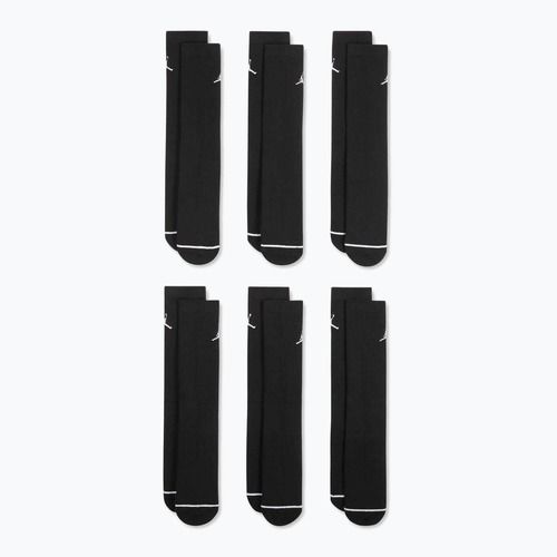 Zoknik Nike Jordan Everyday Cushioned Crew 6 pár black/white