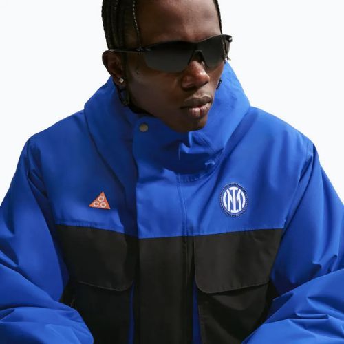 Férfi futball dzseki Nike Inter Milan SE Skull Peak Storm-FIT hyper blue/black/safety orange