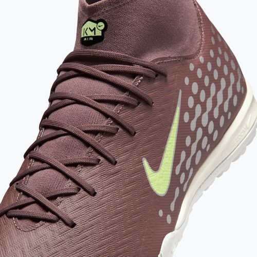 Férfi futballcipő Nike Mercurial Superfly 10 Academy Kylian Mbappé TF plum eclipse/metallic silver