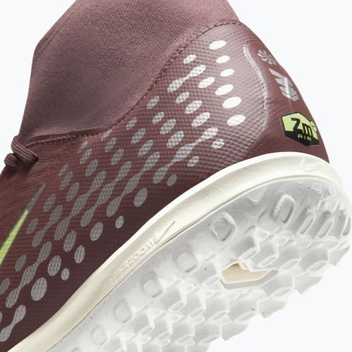 Férfi futballcipő Nike Mercurial Superfly 10 Academy Kylian Mbappé TF plum eclipse/metallic silver