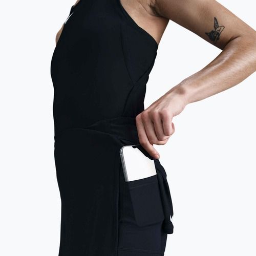 Teniszszoknya Nike Victory Dri-Fit Straight Black/White