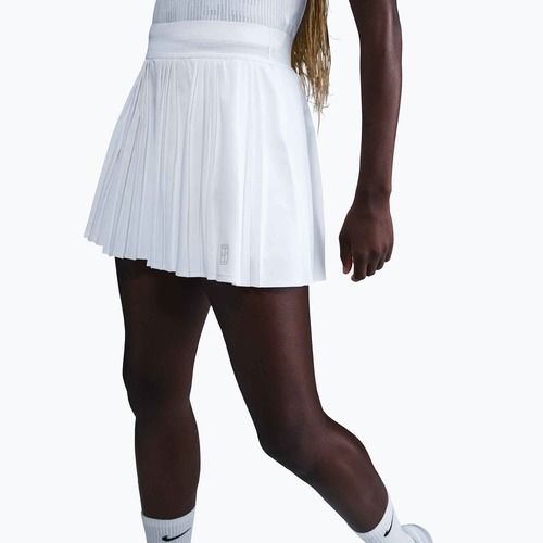 Teniszszoknya Nike Court Dri-Fit Advantage Pleated white/white