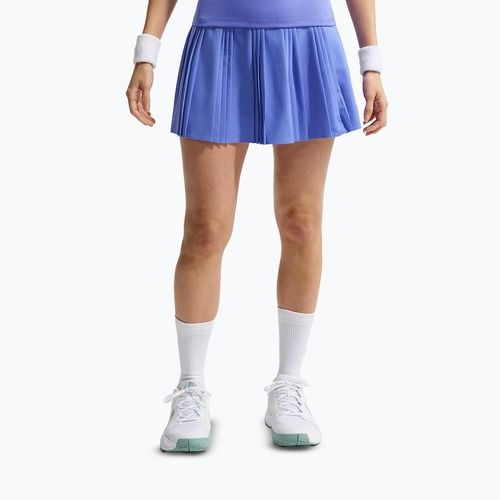 Teniszszoknya Nike Court Dri-Fit Advantage Pleated sapphire/black