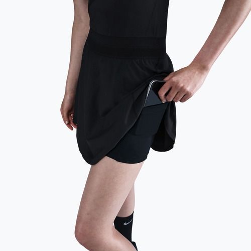 Teniszszoknya Nike Court Dri-Fit Ace Advantage black/black