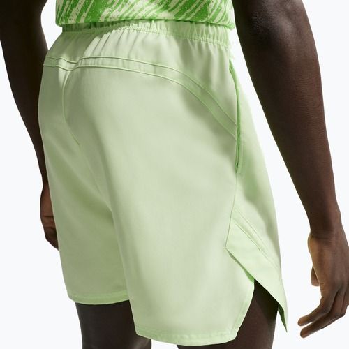 Férfi tenisz rövidnadrág Nike Court Dri-Fit Victory 7" Light Liquid Lime/Black