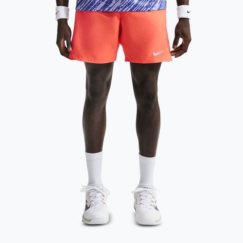 Férfi tenisz rövidnadrág Nike Court Dri-Fit Victory 7" turf orange/white