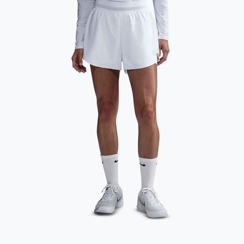 Női tenisz rövidnadrág Nike Court Dri-Fit Ace Advantage white/white