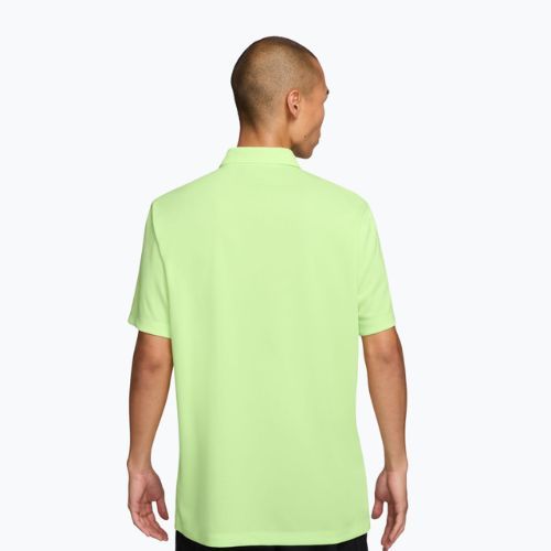 Férfi teniszpóló Nike Court Dri-Fit Polo Solid light liquid lime/black