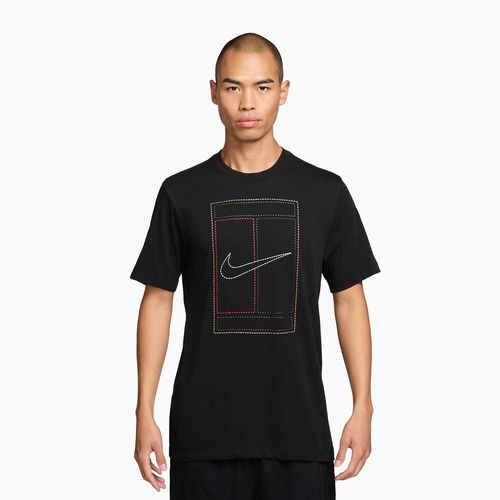 Férfi póló Nike Court Heritage black