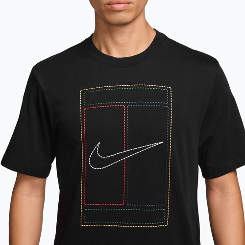 Férfi póló Nike Court Heritage black