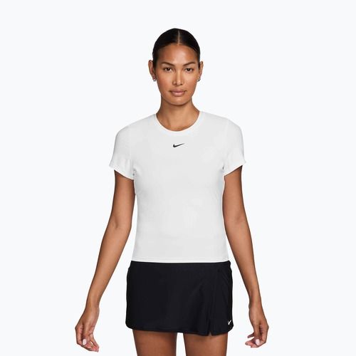 Női teniszpóló Nike Victory Dri-Fit white/black