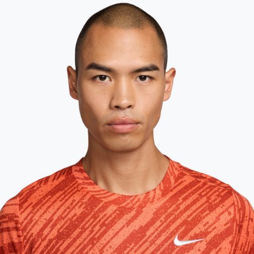 Férfi teniszpóló Nike Court Dri-Fit Victory Print turf orange/white
