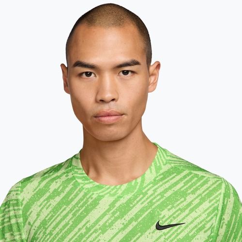 Férfi teniszpóló Nike Court Dri-Fit Victory Print mean green/black