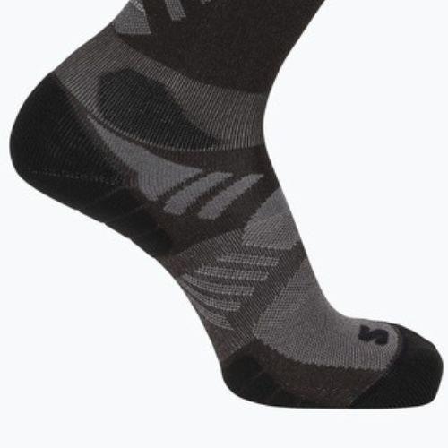 Salomon Aero Crew zokni black coffee/iron