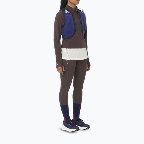 Zoknik Salomon Gravel Crew deep blue/haute red