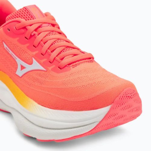 Női futócipő Mizuno Wave Sky 9 striking coral/baseball white/citrus