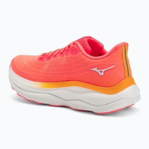 Női futócipő Mizuno Wave Sky 9 striking coral/baseball white/citrus