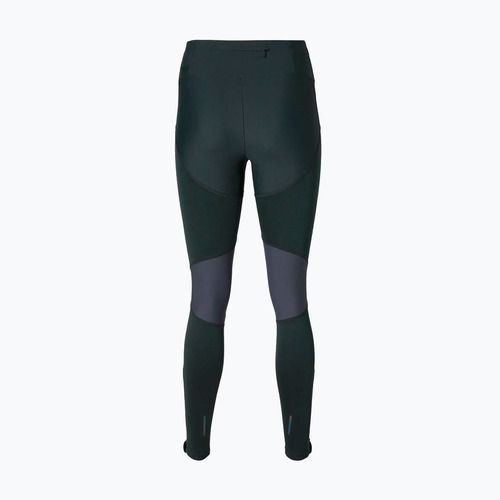 Női futóleggings Mizuno Tech Thermal Charge Long Black/Odyssey Gray