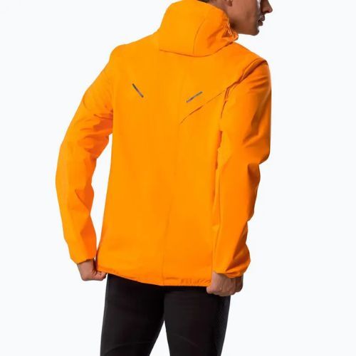 Férfi futódzseki Mizuno Tech Thermal Charge Hooded tangelo
