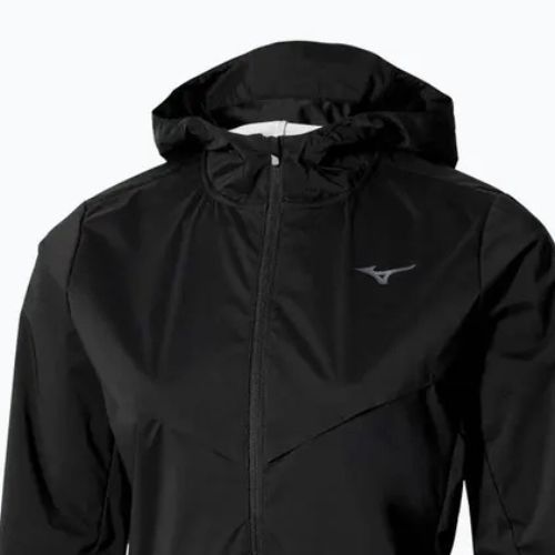 Női futódzseki Mizuno Tech Thermal Charge Hooded black