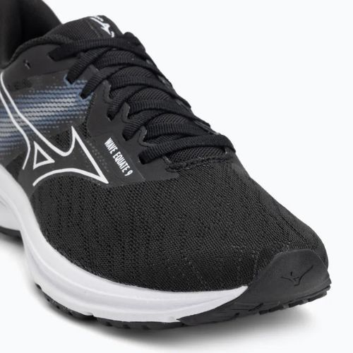 Férfi futócipő Mizuno Wave Equate 9 black/white/vintage indigo
