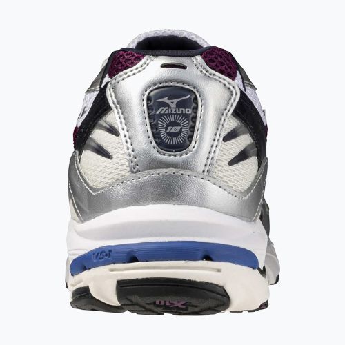 Mizuno Wave Rider 10 futócipő white/baritone blue/dark purple