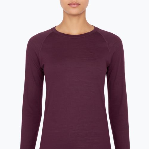 Női thermo fehérnemű szett WOOLCANO Merino SET0543 purple