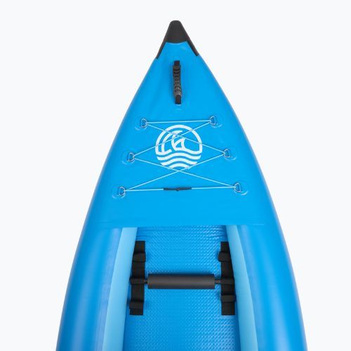 Háromszemélyes felfújható kajak AQUASTIC Cortez 15'7" hybrid blue