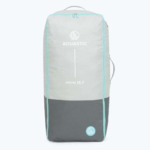 Háromszemélyes felfújható kajak AQUASTIC Cortez 15'7" hybrid blue