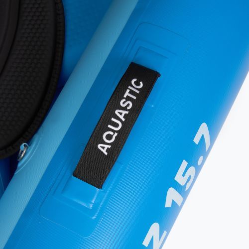 Háromszemélyes felfújható kajak AQUASTIC Cortez 15'7" hybrid blue