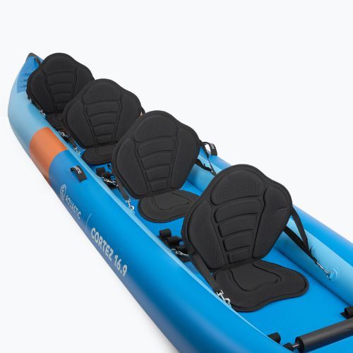 Felfújható kajak 4-osobowy AQUASTIC Cortez 16'9" hybrid blue