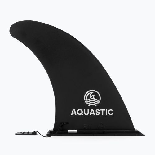 Uszony a deszkához SUP AQUASTIC SLIDE-IN 9" black
